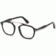 Tom Ford FT5495 Eyeglass Frames - Shiny Black Frame Color, Shiny Black Lens Color