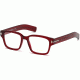 Tom Ford FT5527 Eyeglass Frames - Shiny Red Frame Color, Shiny Red Lens Color