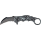 Tomahawk Spider Linerlock Silver Folder Knife XL1515