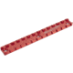 Toni System Picatinny Short - Length 135mm, Distance 61.5mm for Ts Handguard, Red, PICM4N-RE