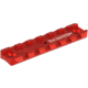 Toni System Picatinny Ultra Short - Length 74mm, Distance 61.5mm, Red, PICUS-RE