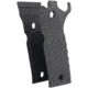 Toni System Wraparound Track Grips In Polymer for Beretta 92X, Black, PYGTRWA92X-BK