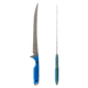 Toor Knives Avalaon Fixed Blade Knife, 9in, CPM 154 Steel, G10 Handle, Tidal Blue, Dark Grey, Avalon - Tidal Blue