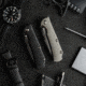 Toor Knives Chasm XLT Folding Blade Knife, 3.25in, CPM 154, 6AL-4V Titanium Handle, Carbon, Chasm-XLT-Carbon