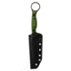 Toor Knives Dealer Exclusive Phosphor Green Serpent Fixed Blade Knife, 3.75in, Steel CPM3V, G10 Handle, Serpent-DE