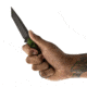 Toor Knives Dealer Exclusive Phosphor Green Serpent Fixed Blade Knife, 3.75in, Steel CPM3V, G10 Handle, Serpent-DE