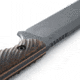 Toor Knives Field 1.0 Fixed Blade Knife, 6in, CPM 154 Steel, Walnut Dynamic Fluting Handle, Battleship Grey, Field 1.0-Battleship Grey