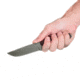 Toor Knives Field 2.0 Fixed Blade Knife, 4.5in, CPM 154, Walnut Dynamic Fluting Handle, Spanish Moss, Field 2.0-Spanish Moss