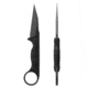 Toor Knives Jank Shank Fixed Blade Knife, 3.0 in, CPM 154 Steel, G10 Handle, Carbon, Jank Shank-Carbon