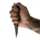 Toor Knives Jank Shank Fixed Blade Knife, 3.0 in, CPM 154 Steel, G10 Handle, Covert Green, Jank Shank-Covert Green