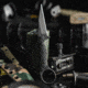 Toor Knives Jank Shank Fixed Blade Knife, 3in, CPM 35VN, Steel Handle, Outlaw, Jank-Shank-Outlaw