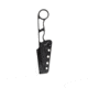 Toor Knives Jank Shank Fixed Blade Knife, 3in, CPM 35VN, Steel Handle, Shadow Black, Jank Shank-Shadow Black
