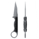 Toor Knives Jank Shank W Fixed Blade Knife, 3in, CPM M4 Steel, G10 Handle, Phantom Grey, Black Hydro Static, Jnk Shnk W - Phntm Gr