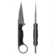 Toor Knives Jank Shank W Fixed Blade Knife, 3in, CPM M4 Steel, G10 Handle, Phantom Grey, Black Hydro Static, Jnk Shnk W - Phntm Gr