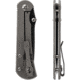 Toor Knives Merchant 2.0 FL35T Folding Knife, 3.75in, Steel CPM S35VN, 6AL-4V Titanium, Stone, Merchant-2.0-FL35T-Stone