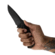 Toor Knives Mullet Fixed Blade Knife, 4.0 in, CPM 154 Steel, G10 Handle, Outlaw, Mullet-Outlaw