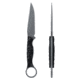 Toor Knives Serpent S Fixed Blade Knife, 3.75in, CPM M4 Steel, G10 Handle, Phantom Grey, Black Hydro Static, Serpent S - Phantom Grey