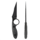 Toor Knives SOF Cortano Socom Fixed Blade Knives, 3.175in, CPM-M4, G10 Handle, Black
