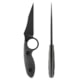 Toor Knives SOF Cortano Fixed Blade Knife, 3.175in, CPM-M4, Wharncliffe, G10 Handle, Socom Black