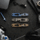 Toor Knives Titanium Keychain Multi-Tool, Cobalt, Titanium MultiTool - Cobalt