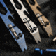 Toor Knives Titanium Keychain Multi-Tool, Cobalt, Titanium MultiTool - Cobalt