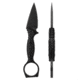 Toor Knives Viper Fixed Blade Knife, 2.625in, D2 Steel, G10 Handle, Carbon, Viper-Carbon