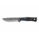 Tops Knives Brothers Of Bushcraft 154cm Fixed Blade Knife, w/G10 Handle, Blue/Black, 4.75in, BROS-154-BB