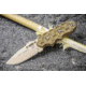 Tops Knives CAT #200 S-Series Fixed Blade Knife, Green Canvas, 3.25in, 200S-04