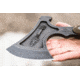 Tops Knives Hammer Hawk Tomahawk Ax, 4.5 in Acid Rain 1075 RC 56-58 Blade, Green Canvas Micarta Handle, HAMH-03