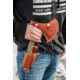 Tops Knives Hammer Hawk Tomahawk Ax, 4.5 in Acid Rain 1075 RC 56-58 Blade, Green Canvas Micarta Handle, HAMH-03