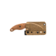 Tops Knives Little Bugger Fixed Blade Knife, Tan, 2.38 in LILB-01