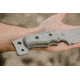 Tops Knives M4X Punisher, Black Micarta Handle, Gray Blade TKM4X-01