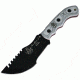 Tops Knives Mini Tom Brown Tracker, Gray Micarta, Black Blade, Kydex TKTBT-020-T2
