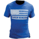 TOPS Knives T-Shirt Flag Logo, Blue, Medium, TS-FLAGBLU-MEDIUM