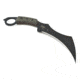 Tops Knives TAC Karambit, Black, 7.13in, TAC-01