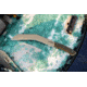 TOPS Knives The Bestia Knife, 13 Tactical Stone finish 1095HC steel blade, Green and tan canvas micarta handle, TBST-01