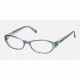 Tory Burch TY2002 Progressive Eyeglasses Turquoise/Crystal Frame / 50 mm Prescription Lenses, 817-5016