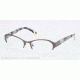 Tory Burch TY1033 Eyeglass Frames 442-49 - Brushed Black Frame, Demo Lens Lenses