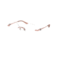 Tory Burch TY1059 Bifocal Prescription Eyeglasses, 52mm, Shiny Brown / Shiny Gold, TY1059-3267-52-BI