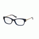 Tory Burch TY2035 Progressive Prescription Eyeglasses 511-50 - Navy Frame, Demo Lens Lenses