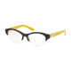 Tory Burch TY2046 Progressive Prescription Eyeglasses 1342-49 - Dark Tortoise/mustard Frame