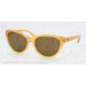Tory Burch TY7045 TY7045 Prescription Sunglasses TY7045-110573-5717 - Lens Diameter 57 mm, Frame Color Honey