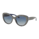 Tory Burch TY7121 Prescription Sunglasses TY7121-17334L-55 - Lens Diameter 55 mm, Frame Color Octagon Square Print / Navy