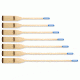 Trac Outdoors Wood Oar, 6.0 ft - Marine Gray C10860