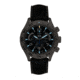 Traser Chronograph Elegance, Silicone Strap, Black, 46mm, 105036