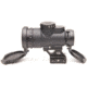 Trijicon 1x25 MRO Patrol 2 MOA Adjustable Red Dot Sight w/ 1/3 Co-Witness Quick Release Mount AC32071, Black, 2200018