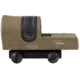 Trijicon 1x42 Reflex Sight, CK-FDE, Amber 4.5 MOA Dot Reticle, ACOG Base with TA51 Fla, 800109