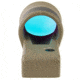 Trijicon 1x42 Reflex Sight, CK-FDE, Amber 4.5 MOA Dot Reticle, Reflex Base without Mou, 800094