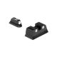 Trijicon Bright &amp; Tough 3 Dot Green Front/Orange Rear Night Sight Set - CZ75 &amp; CZ99 w/Dovetail Front