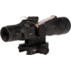 Trijicon 3x30 mm Dual Illuminated Q-LOC Compact ACOG Scope, 3x30 mm, 7.62x51mm/175gr. Red, Chevron Reticle, Matte Black, 400379
